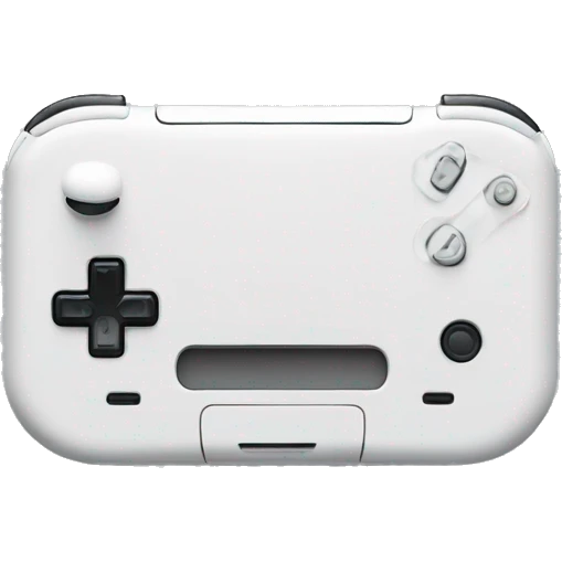 nintendo switch white emoji