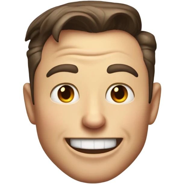 Elon Musk devil with horns emoji
