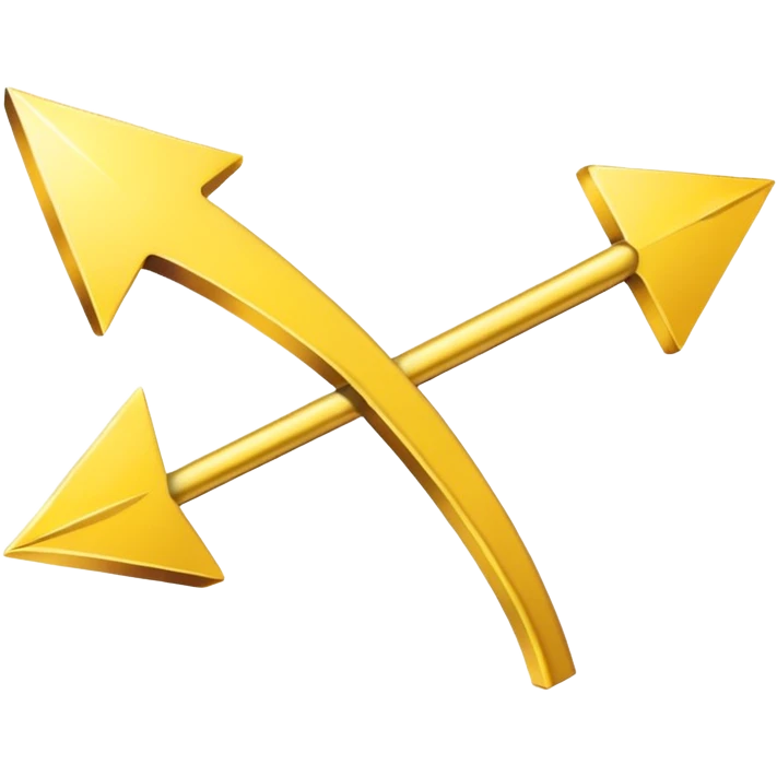 A simple yellow (#EBAA3C) arrow pointing to the right emoji