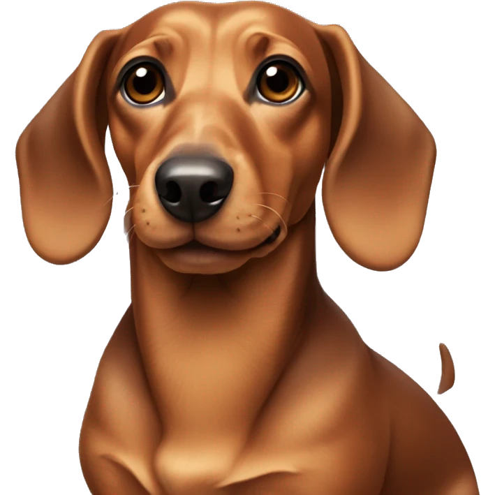 dachshund dog emoji
