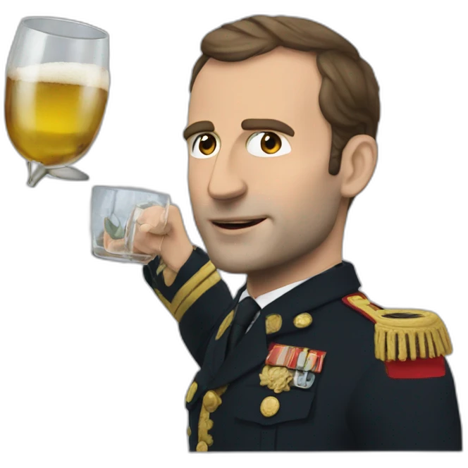 macron-with-marine-drunk emoji