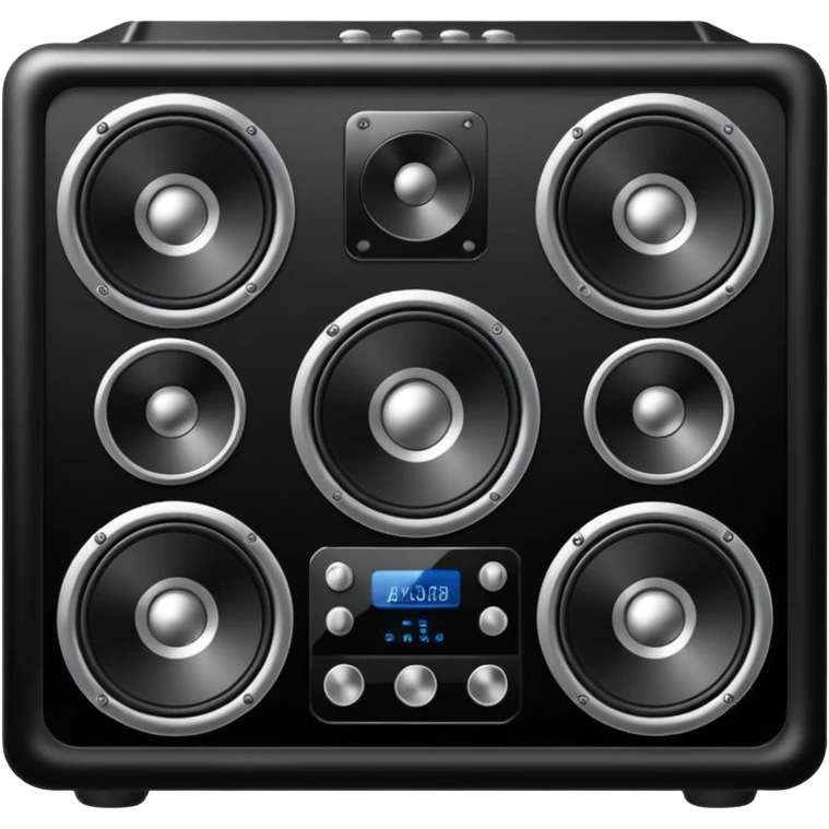 The high-end sound system emoji