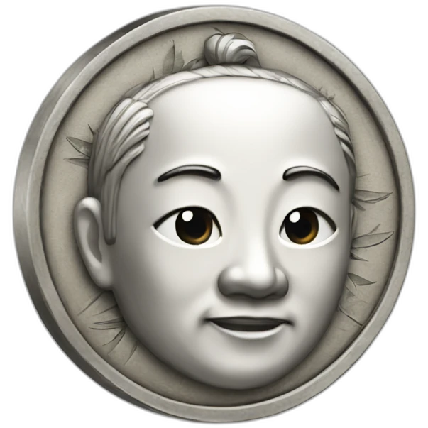 Chinese coin emoji