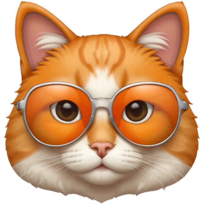 Cat wearing sunglasses emoji