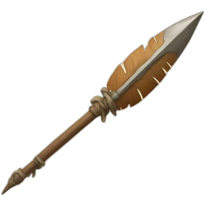 prehistoric spear emoji