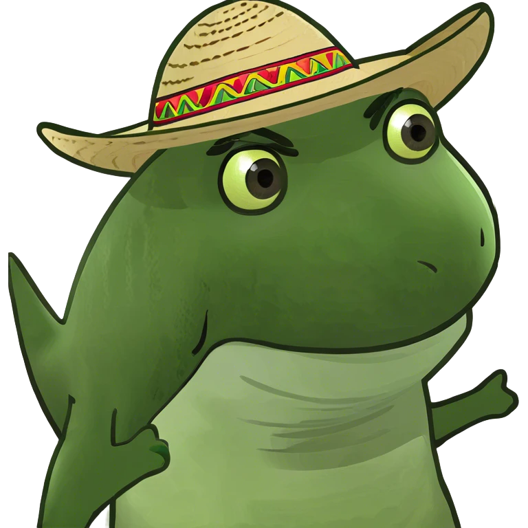 Tiburón con sombrero  emoji