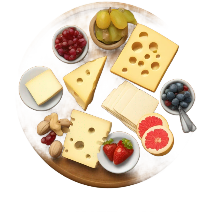 NICE DINNER WITH SWISS CHEESE emoji