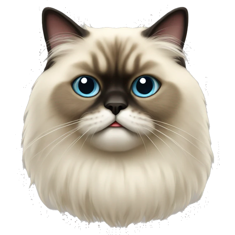 Himalayan cat emoji