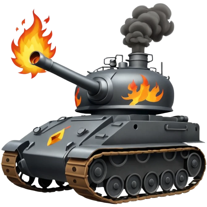 𝖳𝖺𝗇𝗄 𝖼𝗋𝖺𝗌𝗁𝖾𝗌 emoji