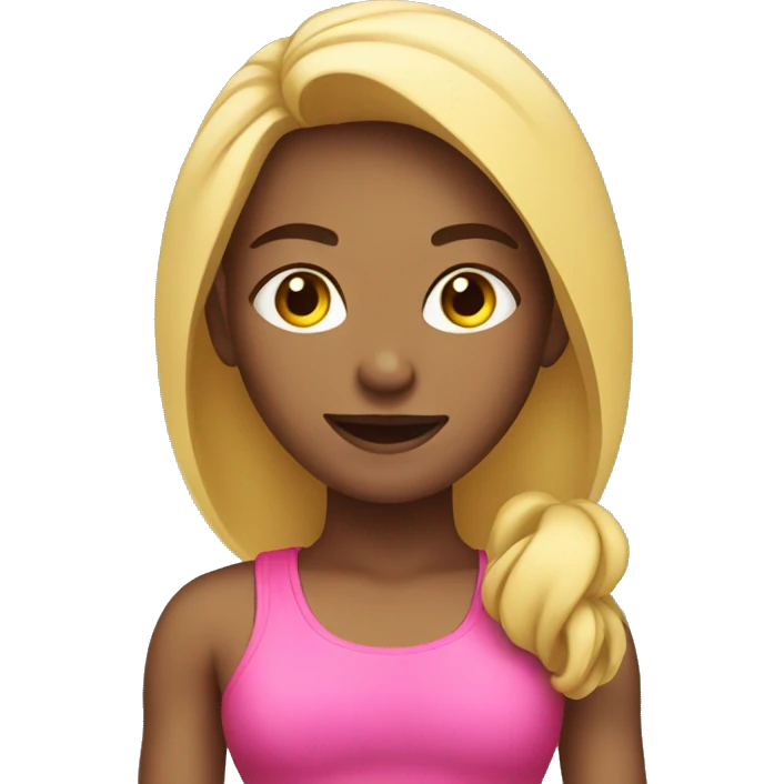fitness girl emoji