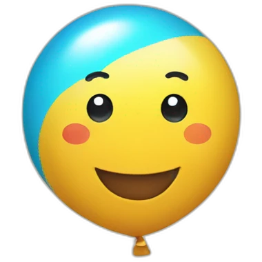 happy-balloon emoji