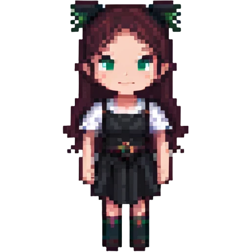 girl character emoji