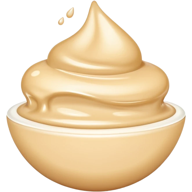 drop of face cream beige emoji