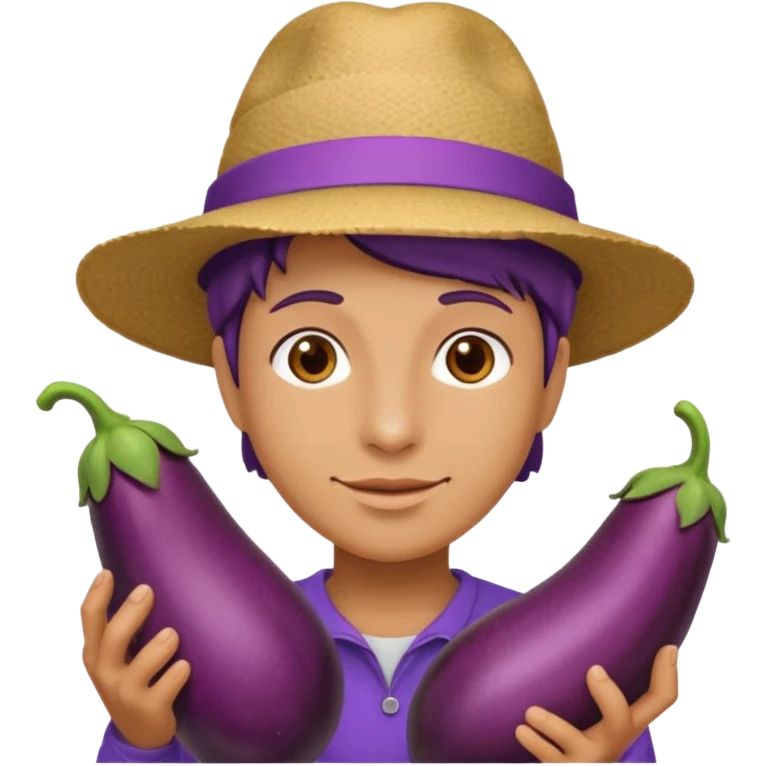 Eggplant in butt emoji