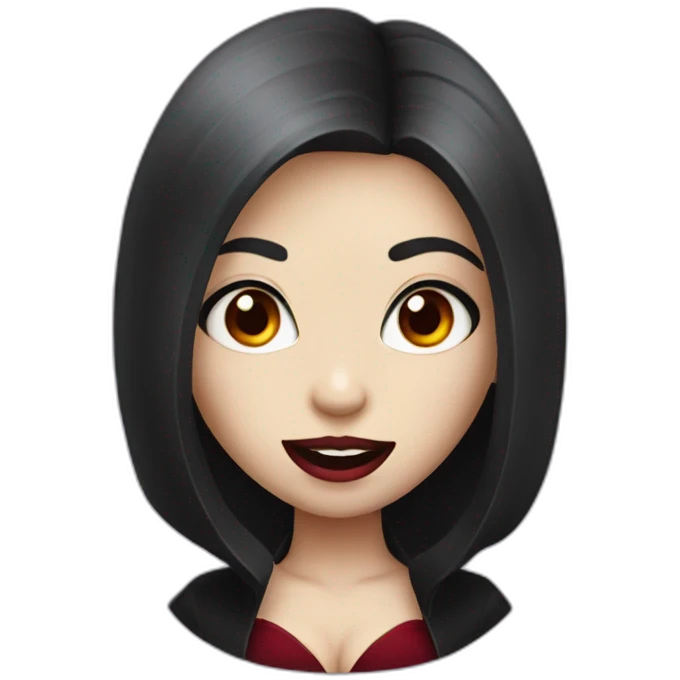 vampire girl emoji