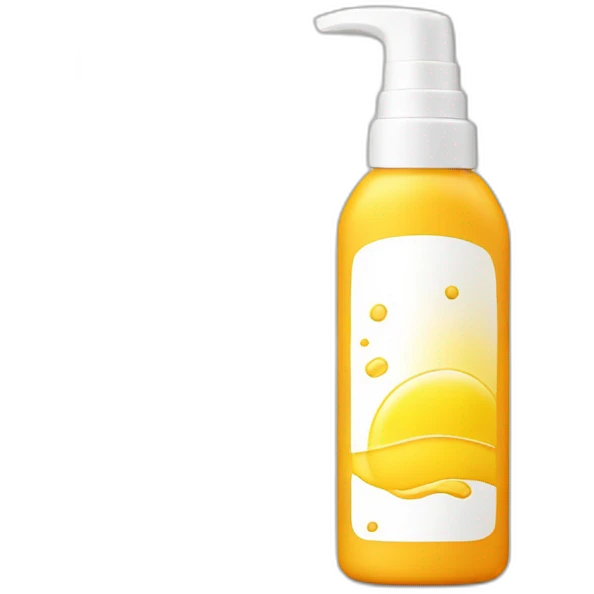 Sunscreen bottle emoji