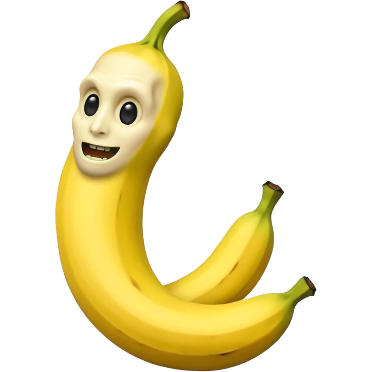Voldemort as a banana  emoji