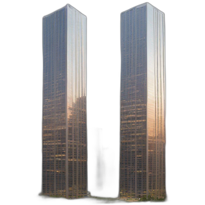 two skyscrapers emoji