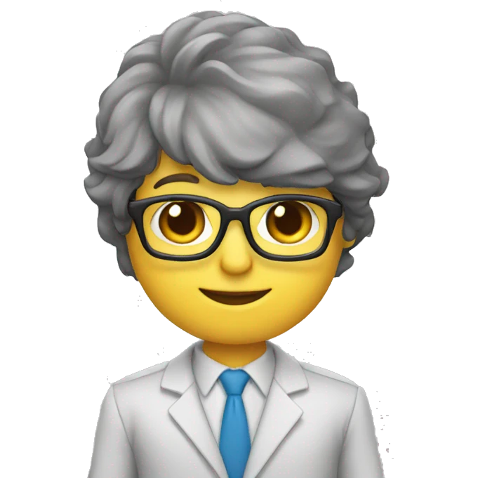Artificial Intelligence teacher emoji