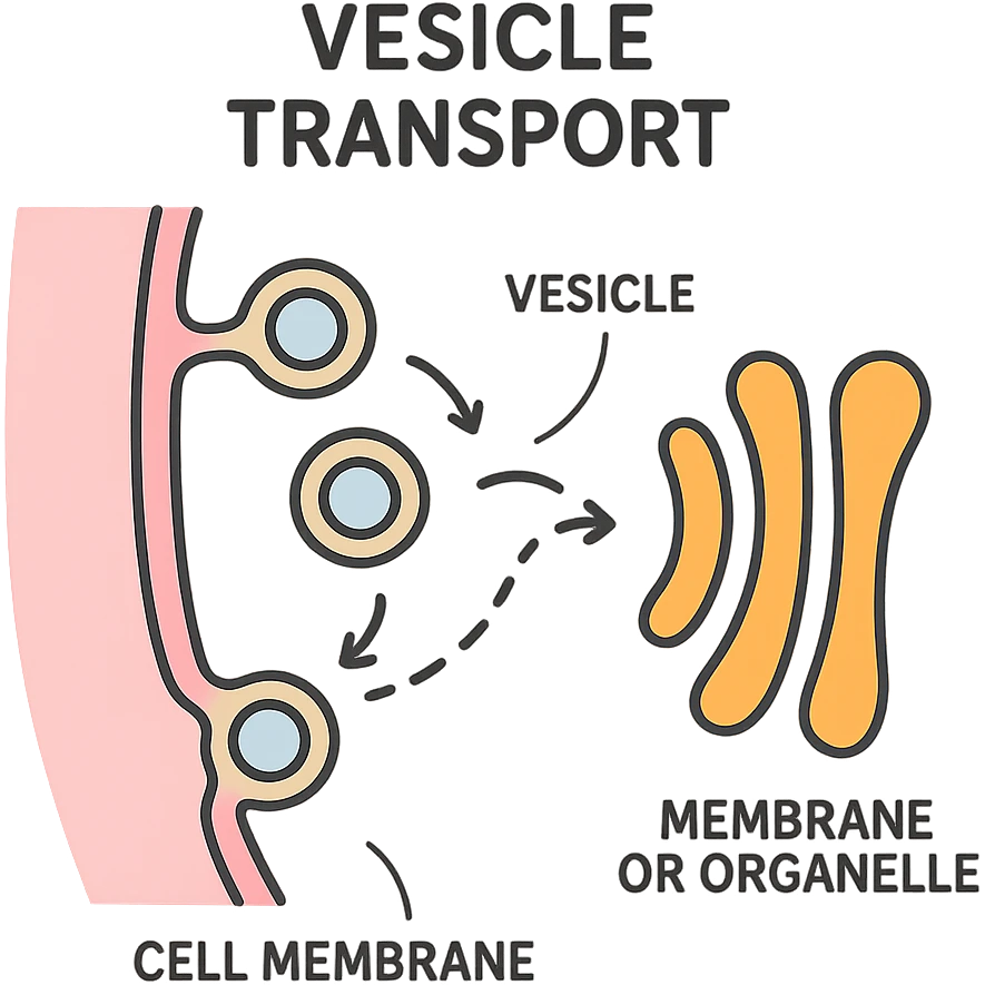 transport über vesikel emoji