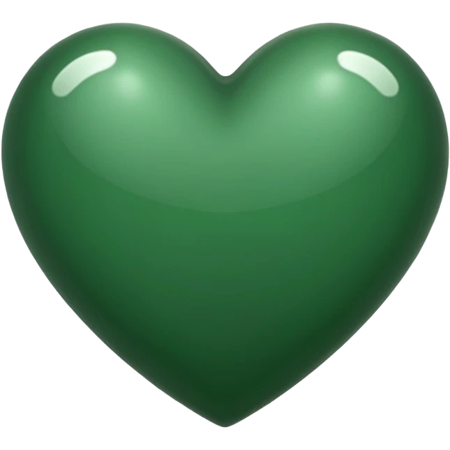 forest green heart emoji