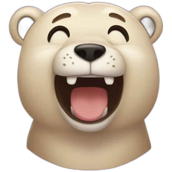 oso sonriendo emoji