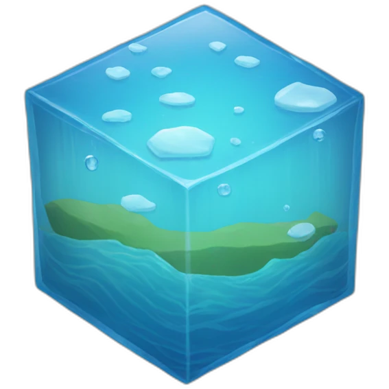 Water cube emoji