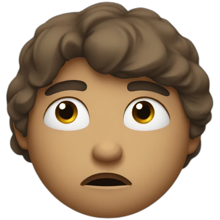 exhausted emoji