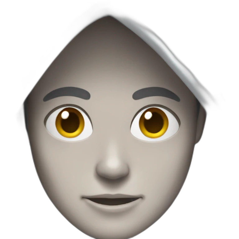 Silver surfer wearing a hoodie emoji