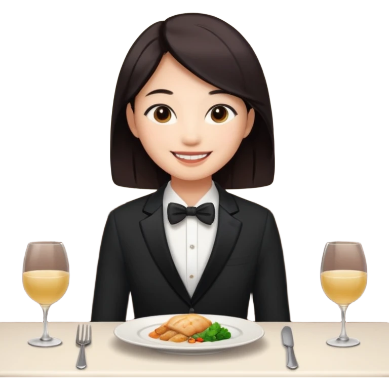 dinner date asian emoji