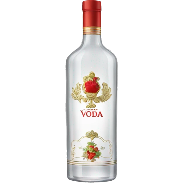 Russian vodka emoji