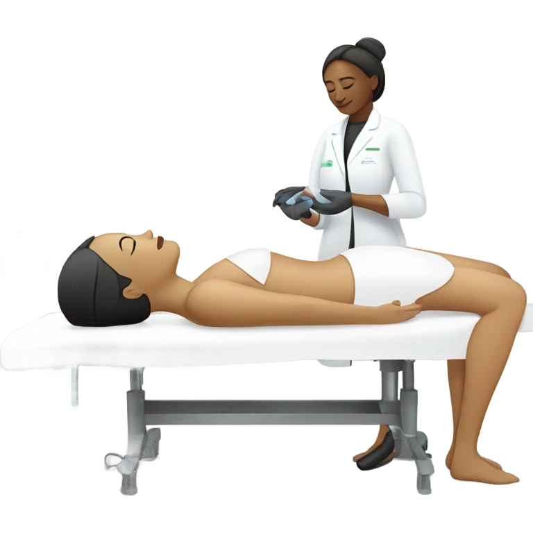 spa at a cosmetologist emoji