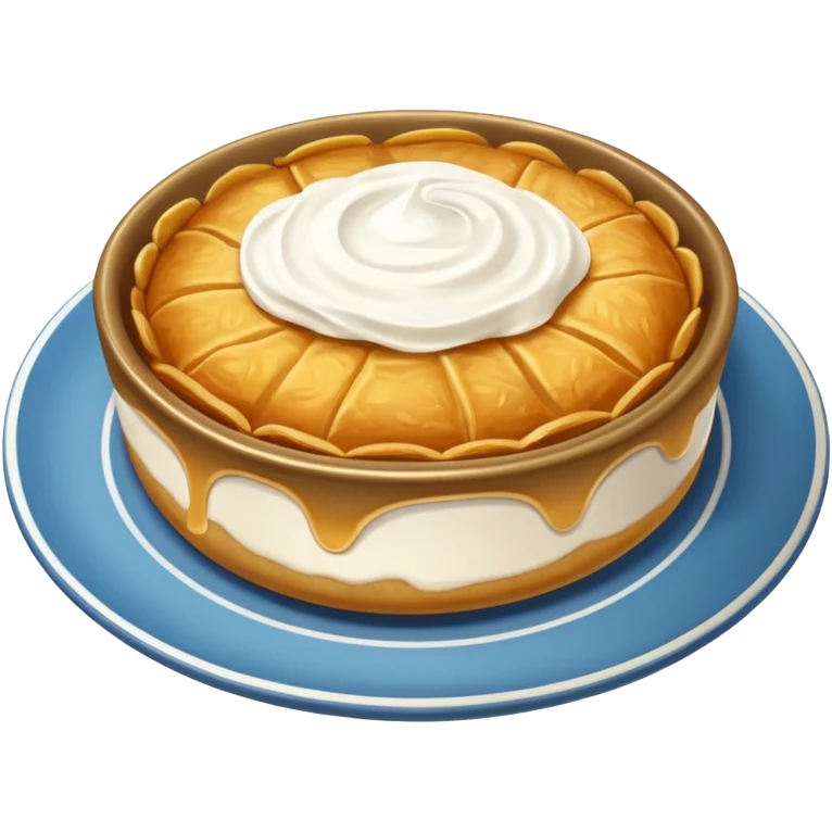Draniki food dish on a plate  emoji