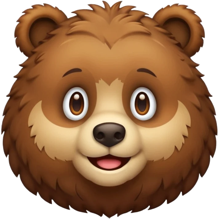 Cute bear emoji emoji