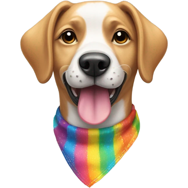 gay dog  emoji