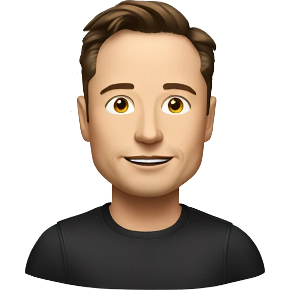 make a do with elon musk head emoji