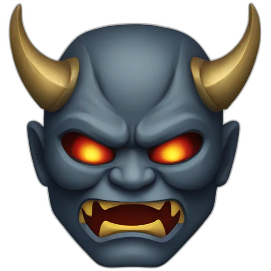 oni mask emoji