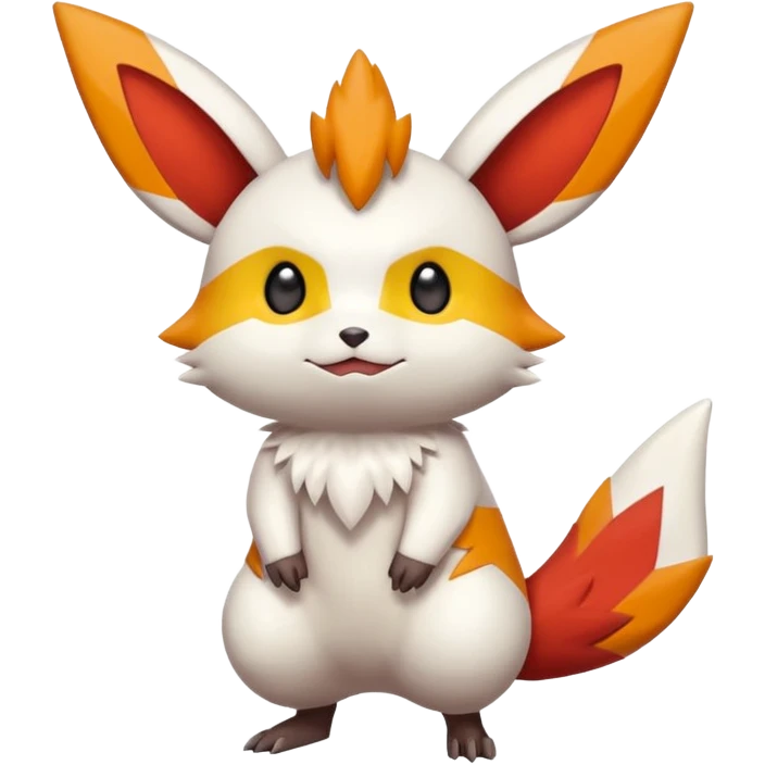 Victini-Pichu-Minccino-Zangoose-Fakémon-hybrid-creature (full body)  emoji