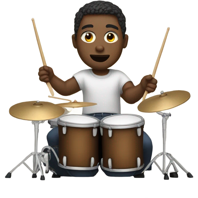 Me on drums  emoji
