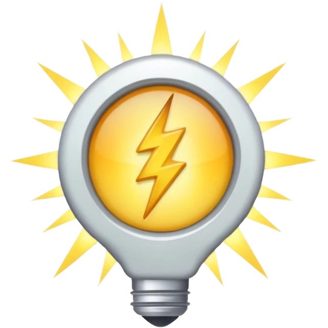 flash of light emoji