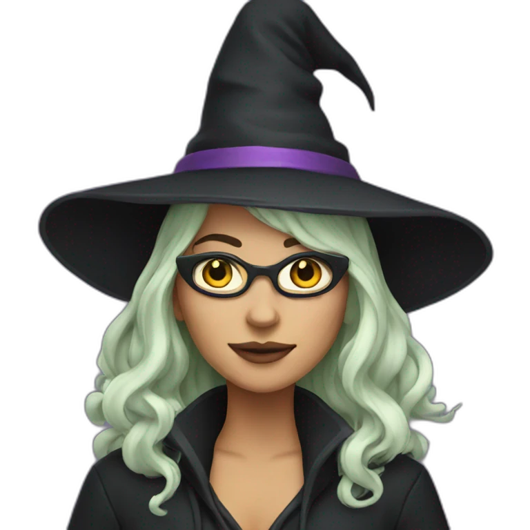 cool witch emoji