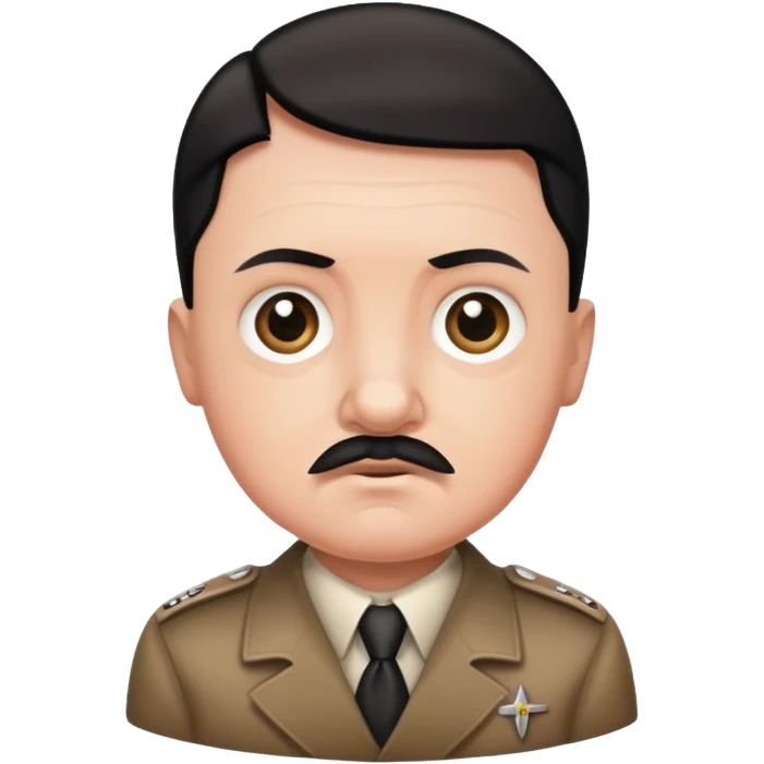 Hitler babyface emoji