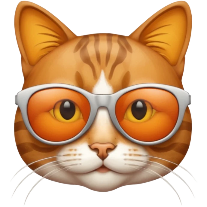 Cat wearing sunglasses emoji
