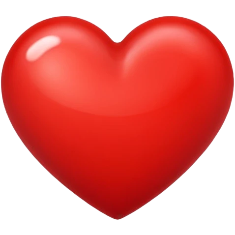 Red heart emoji