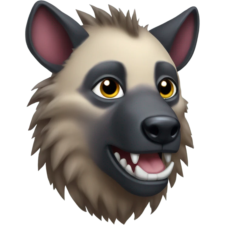 Kirby hyena emoji