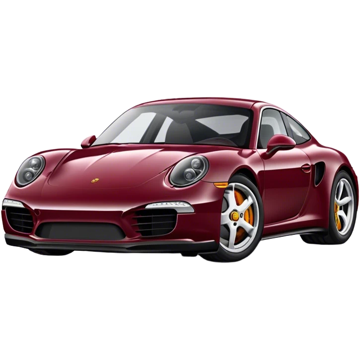 Porsche burgundy emoji