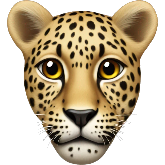Leopardhjärta emoji