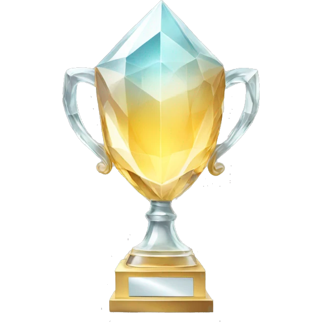 crystal trophy emoji
