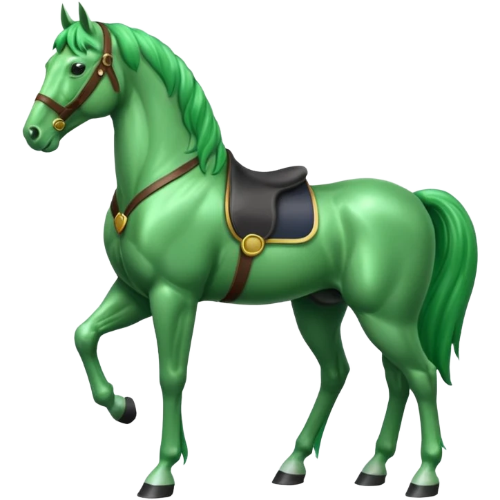 Green horse emoji