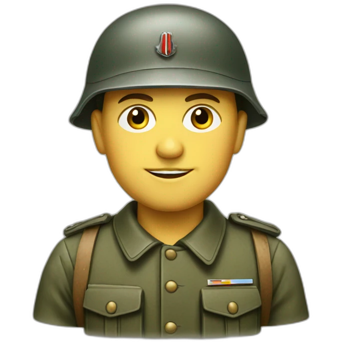 German soldier from 1939 emoji